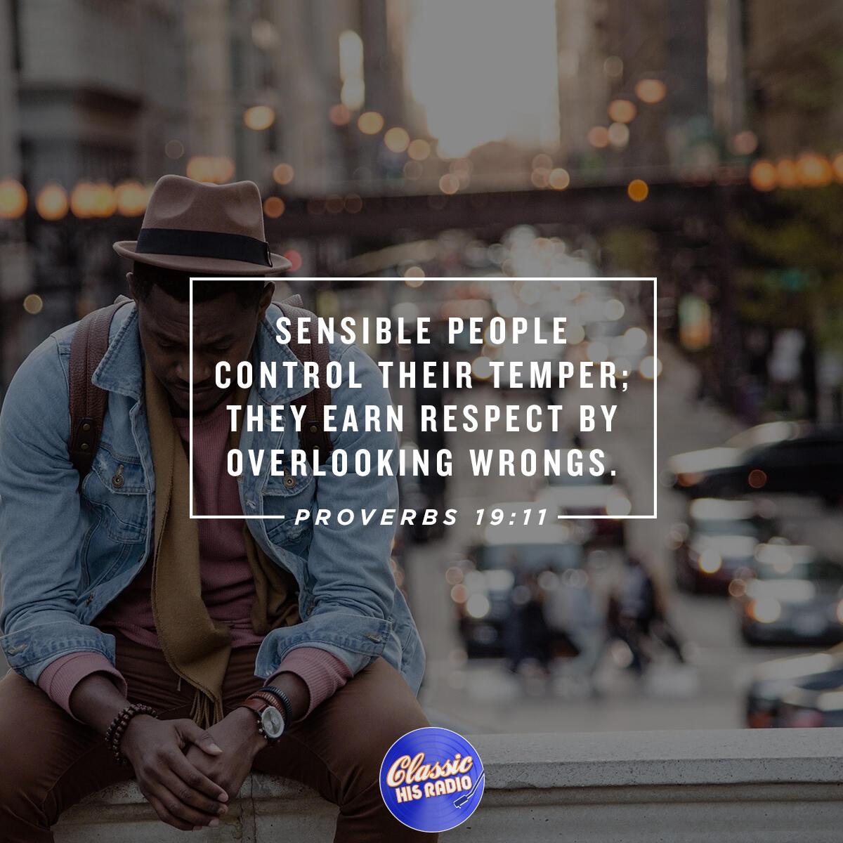 Proverbs 19:11 - Verse of the Day