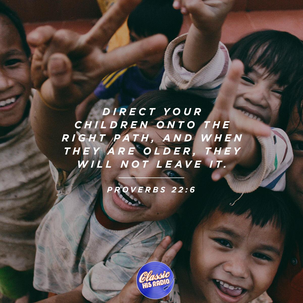 Proverbs 22:6 - Verse of the Day