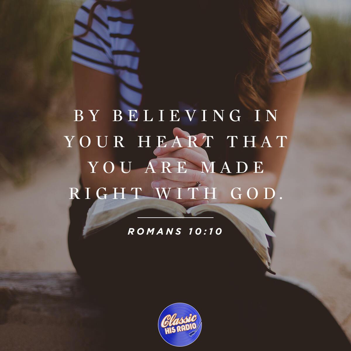 Romans 10:10 - Verse of the Day