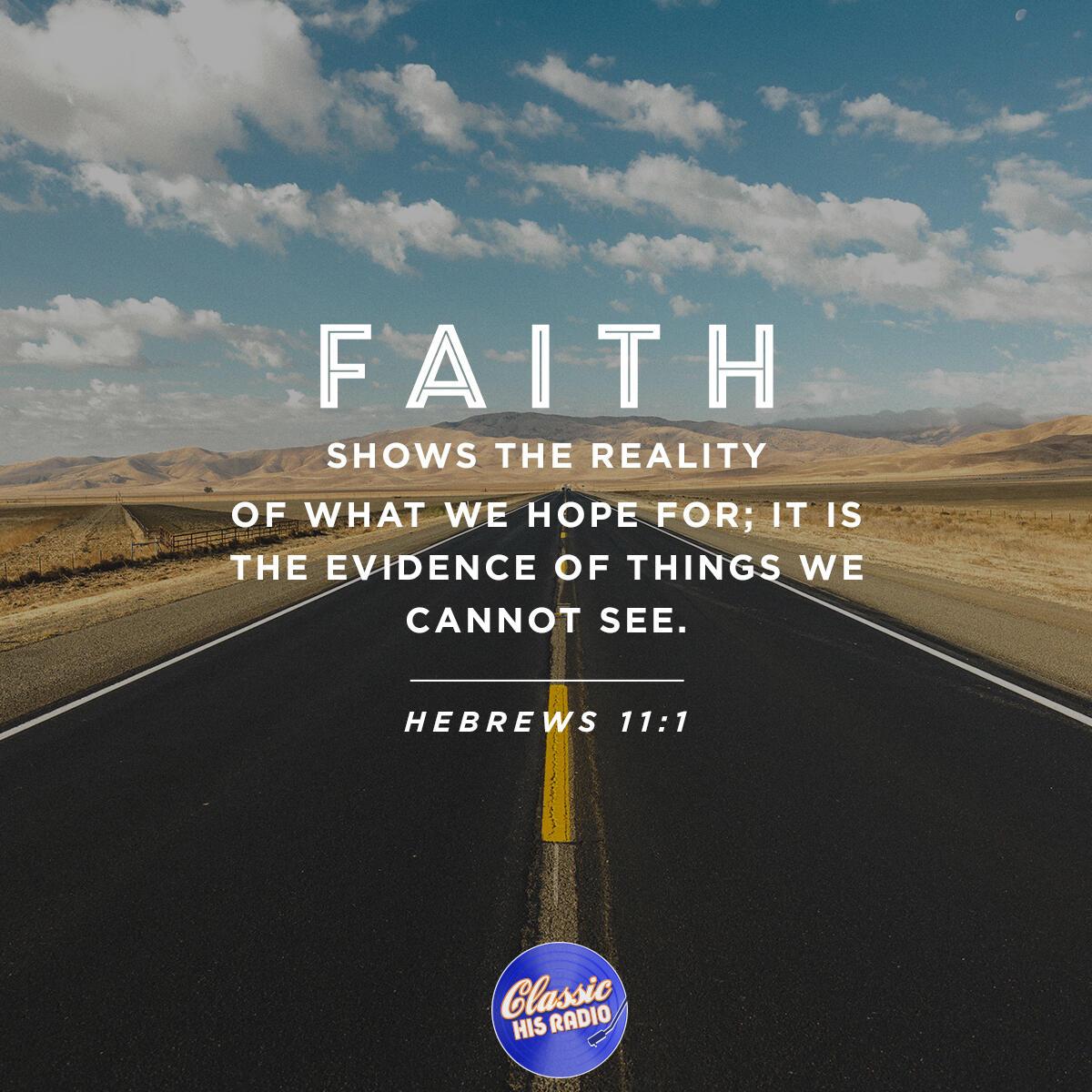 Hebrews 11:1 - Verse of the Day