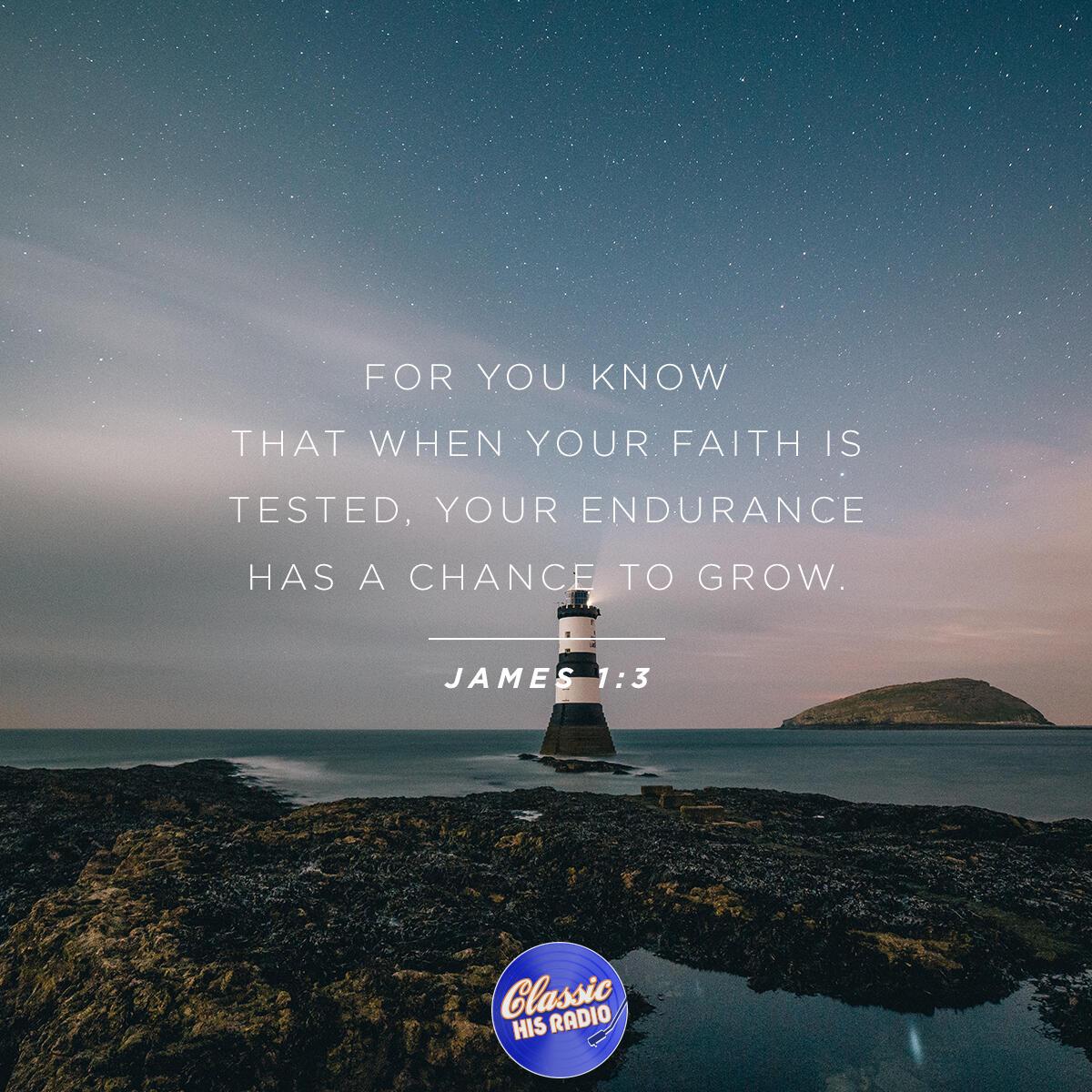 James 1:3 - Verse of the Day