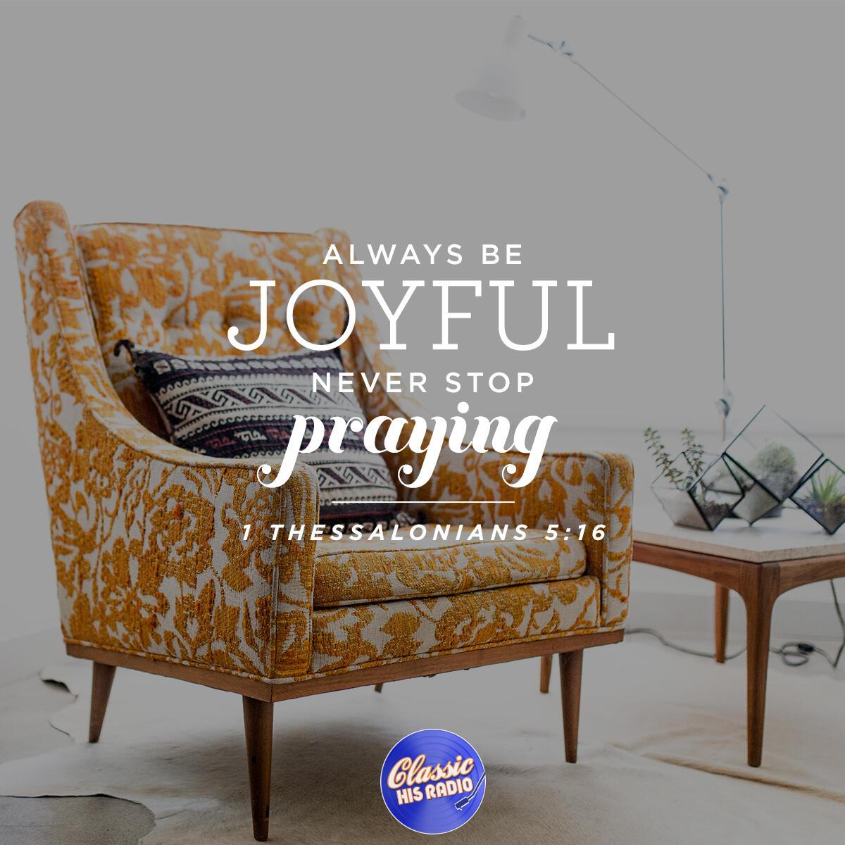 1 Thessalonians 5:16 - Verse of the Day