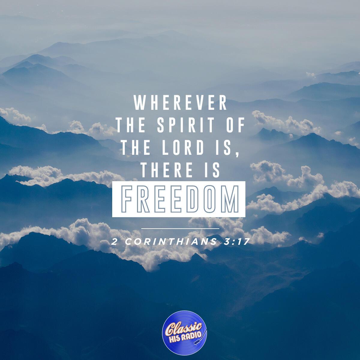 2 Corinthians 3:17 - Verse of the Day