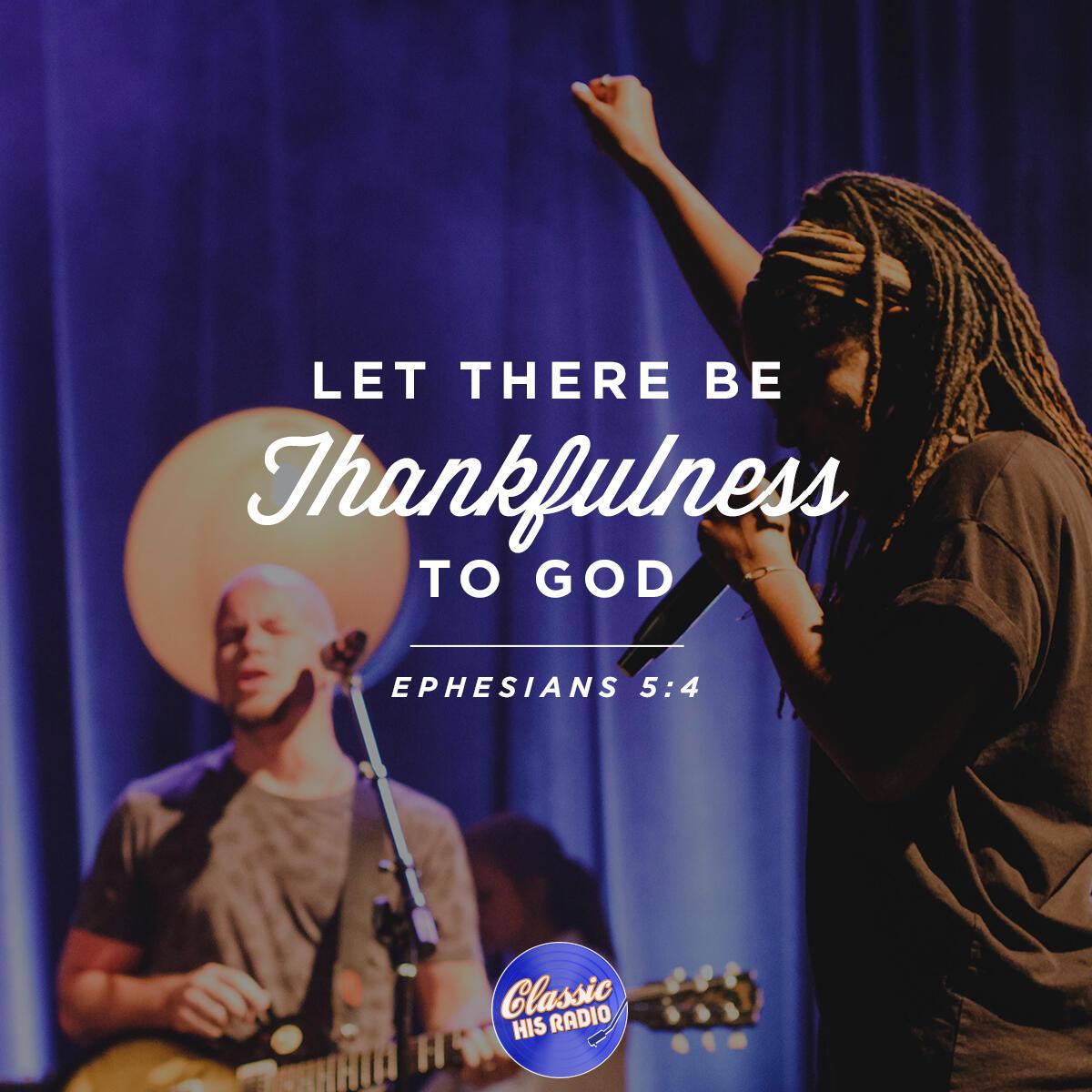 Ephesians 5:4 - Verse of the Day