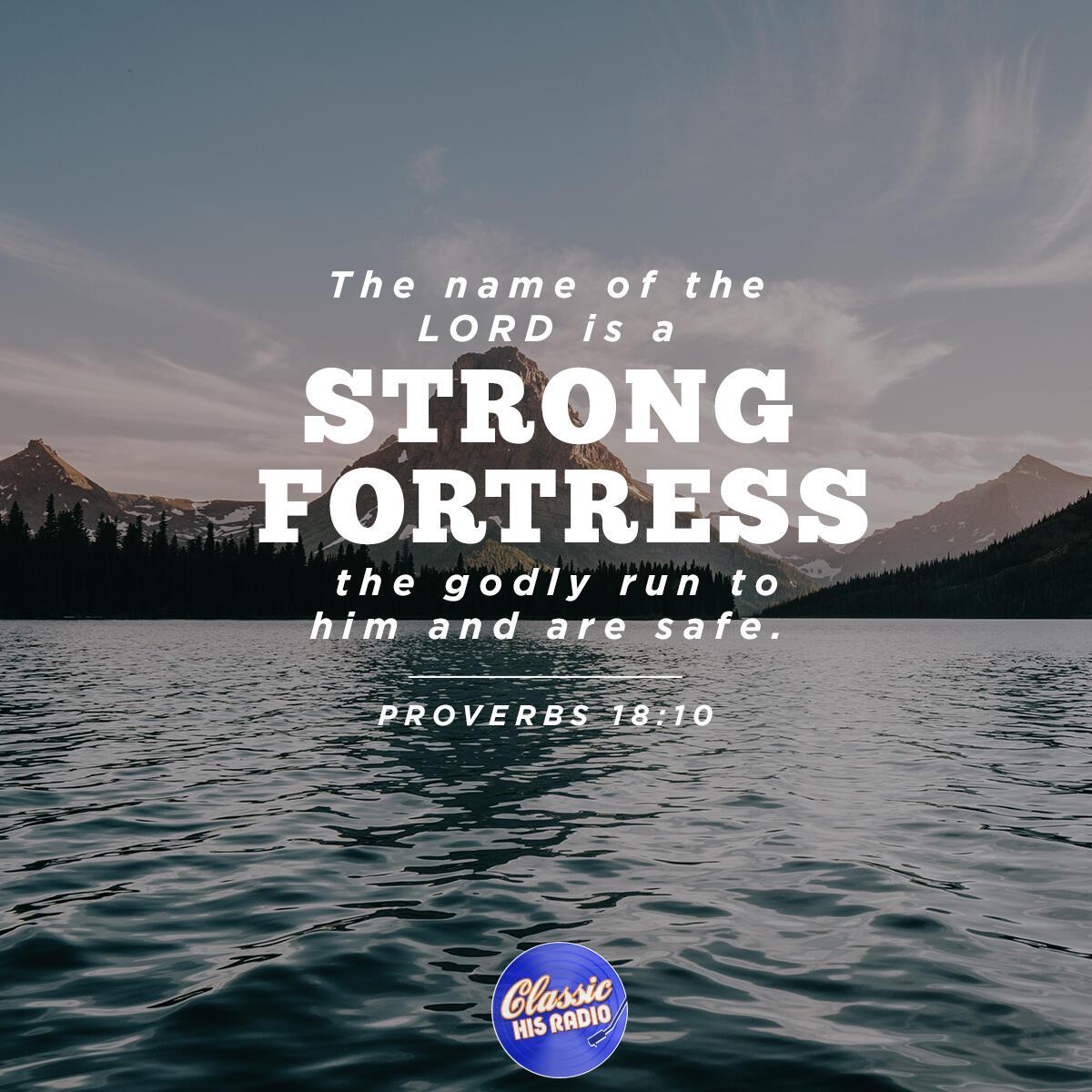 Proverbs 18:10 - Verse of the Day
