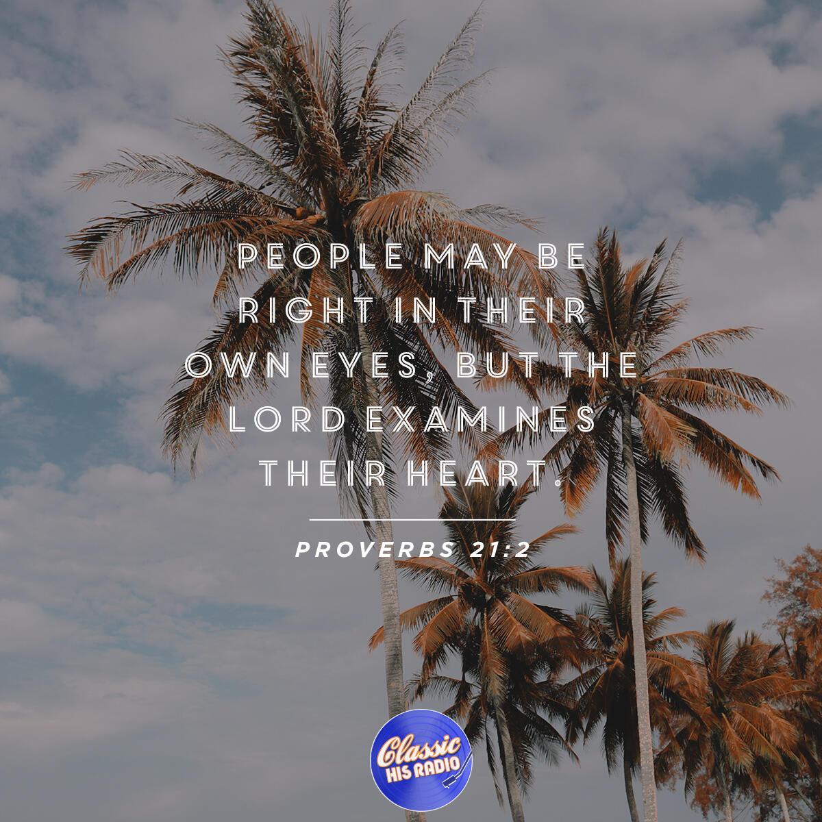 Proverbs 21:2 - Verse of the Day