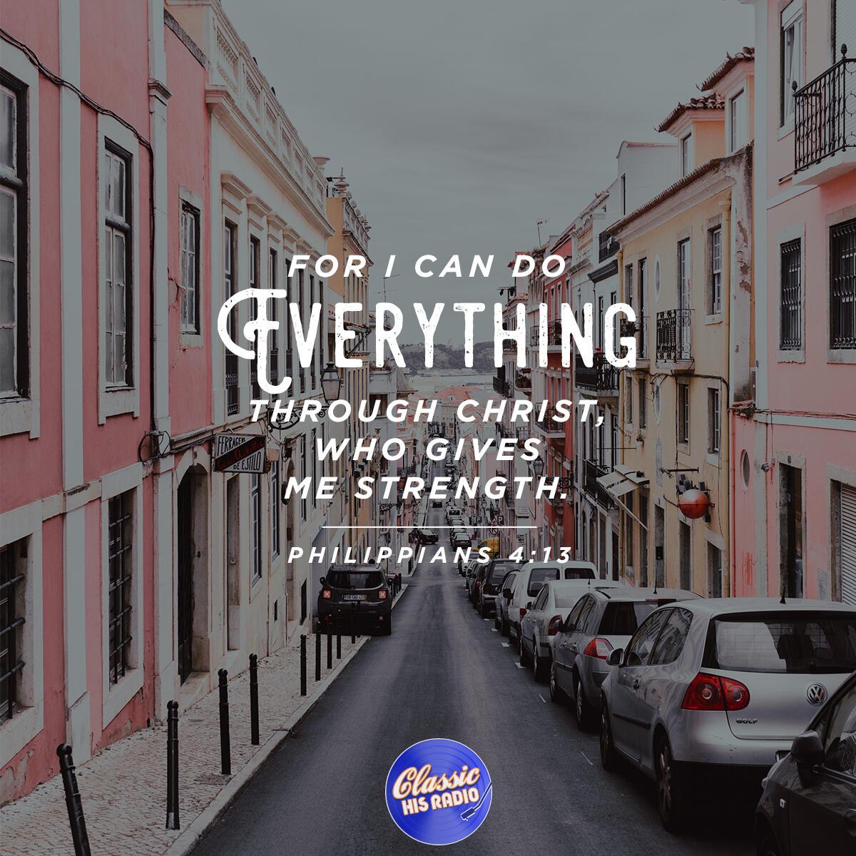 Philippians 4:13 - Verse of the Day