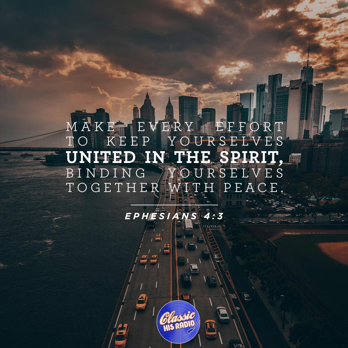 Ephesians 4:3 - Verse of the Day