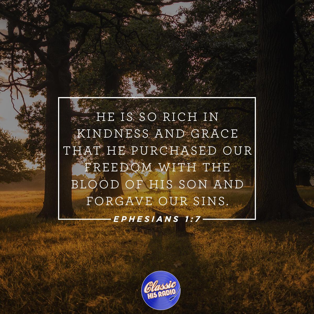 Ephesians 1:7 - Verse of the Day