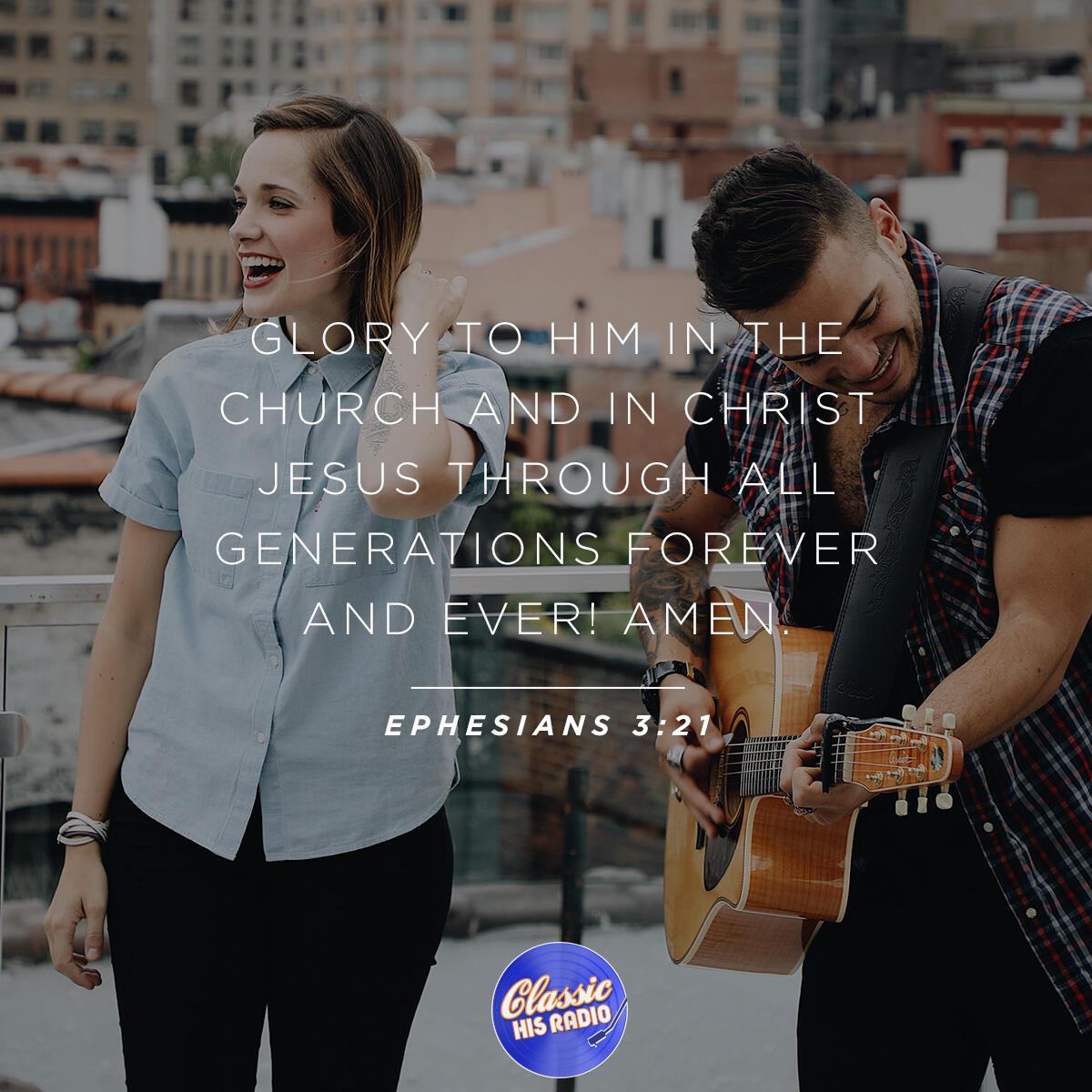 Ephesians 3:21 - Verse of the Day