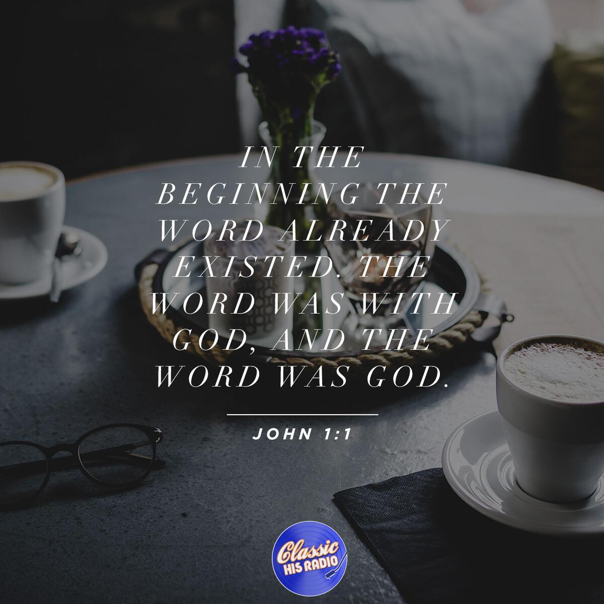 John 1:1 - Verse of the Day