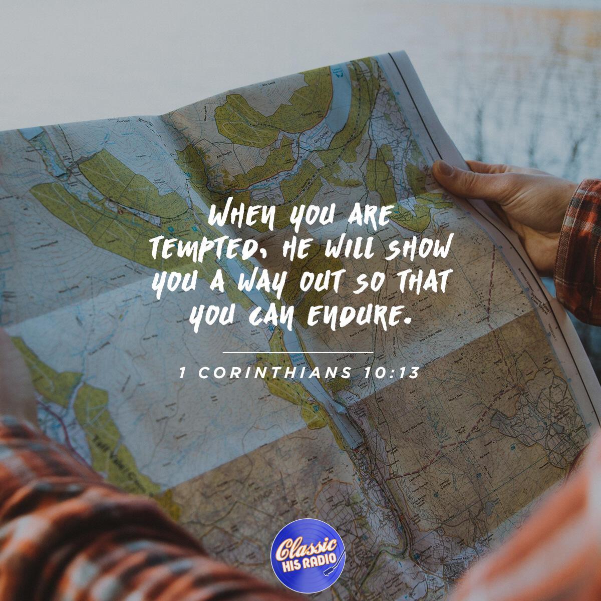 1 Corinthians 10:13 - Verse of the Day