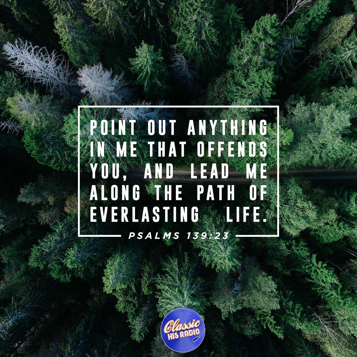 Psalms 139:23 - Verse of the Day