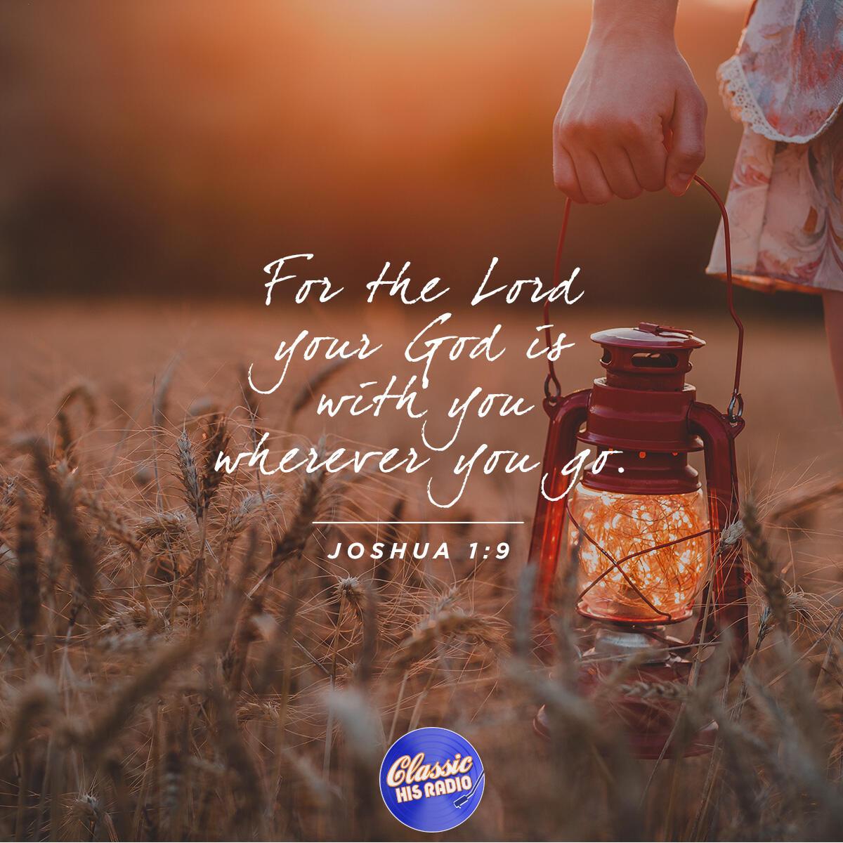 Joshua 1:9 - Verse of the Day