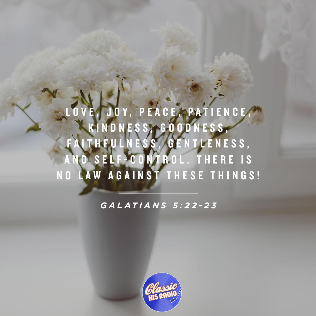 Galatians 5:22-23 - Verse of the Day