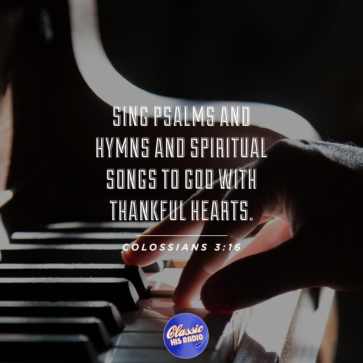 Colossians 3:16 - Verse of the Day