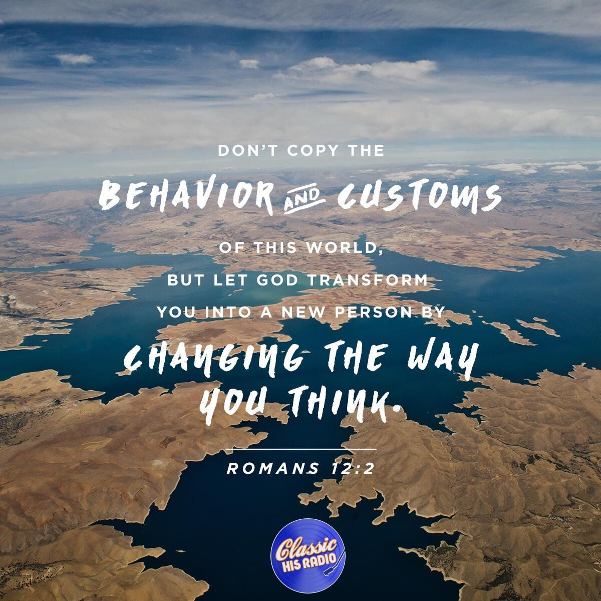 Romans 12:2 - Verse of the Day