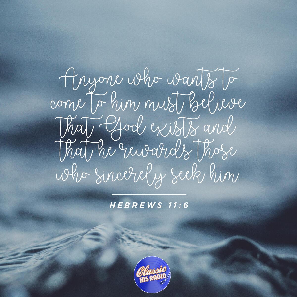 Hebrews 11:6 - Verse of the Day