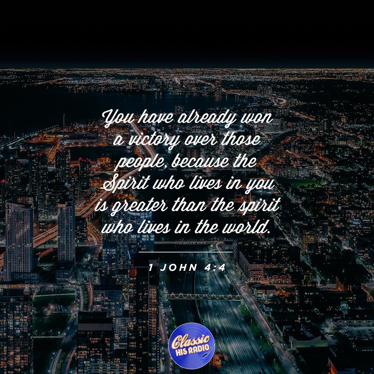1 John 4:4 - Verse of the Day