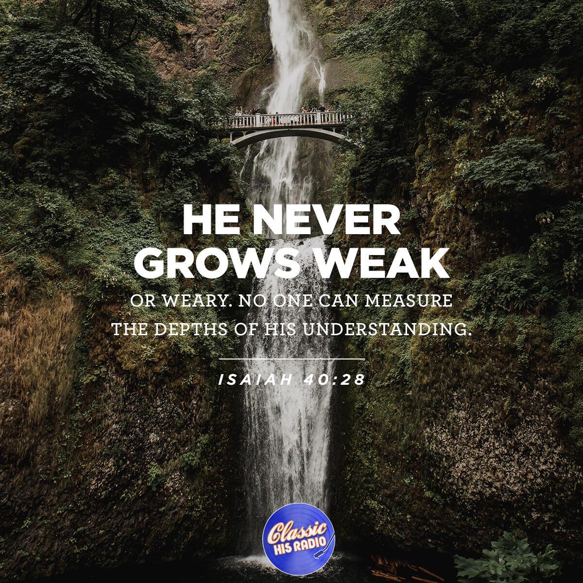 Isaiah 40:28 - Verse of the Day