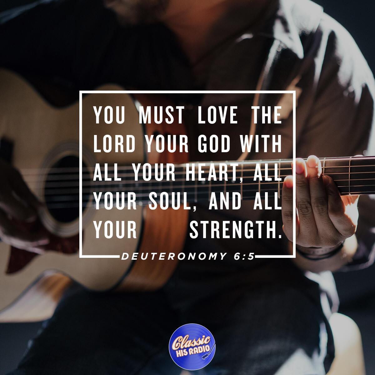 Deuteronomy 6:5 - Verse of the Day