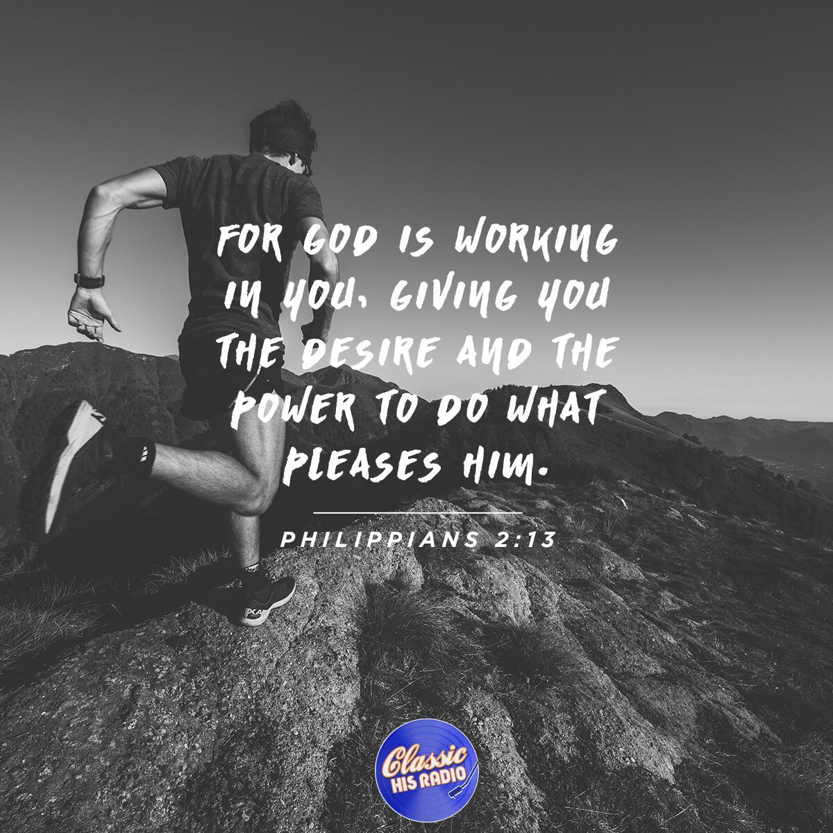 Philippians 2:13 - Verse of the Day