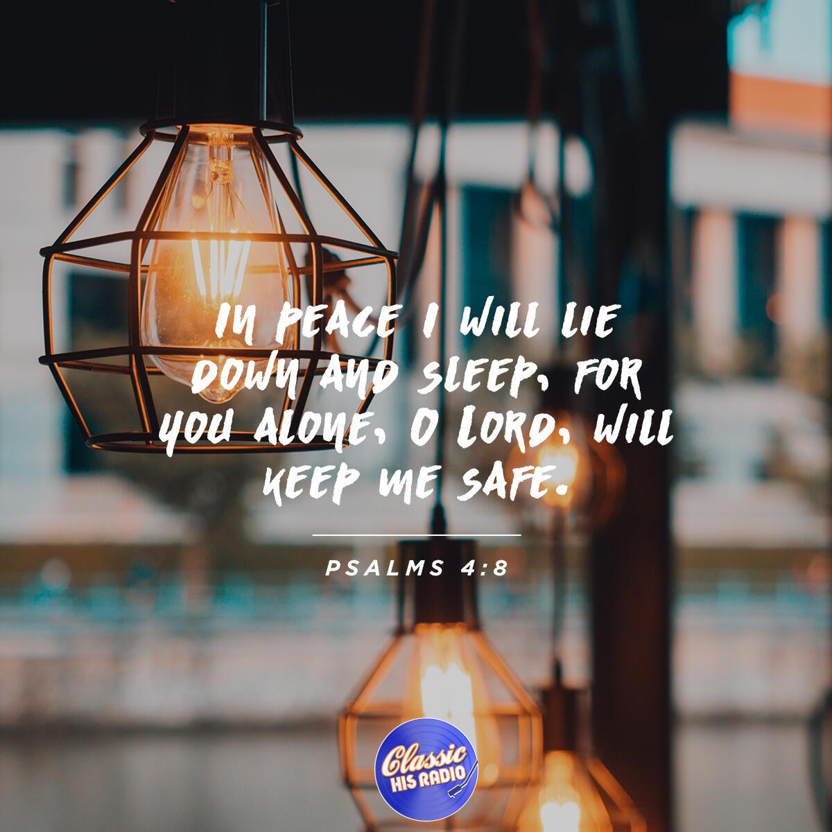 Psalms 4:8 - Verse of the Day