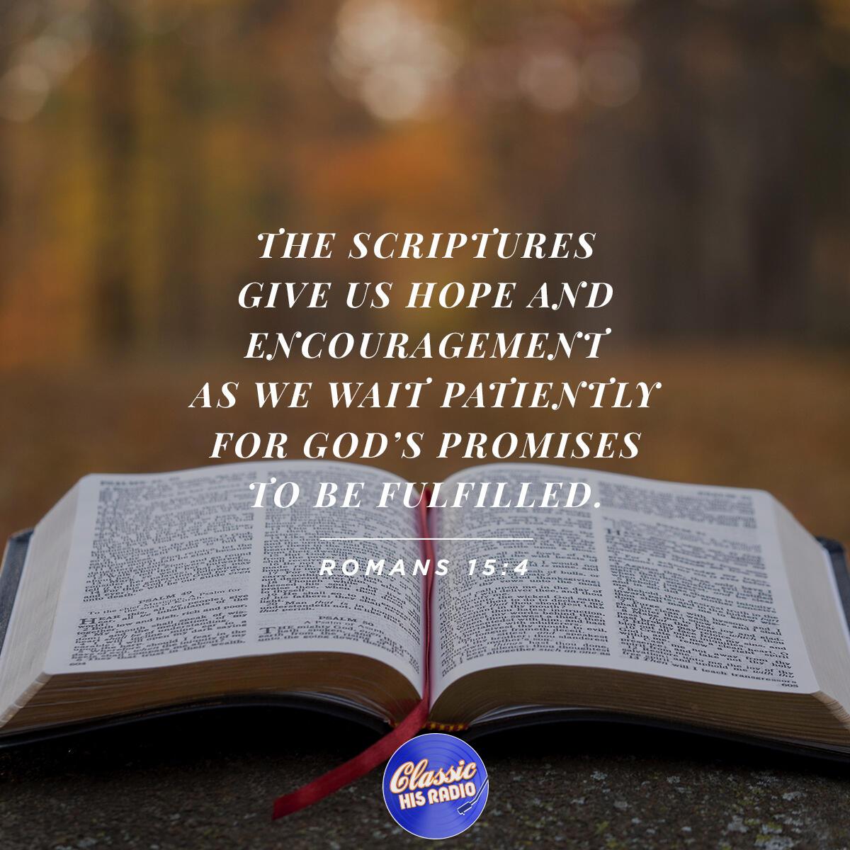 Romans 15:4 - Verse of the Day