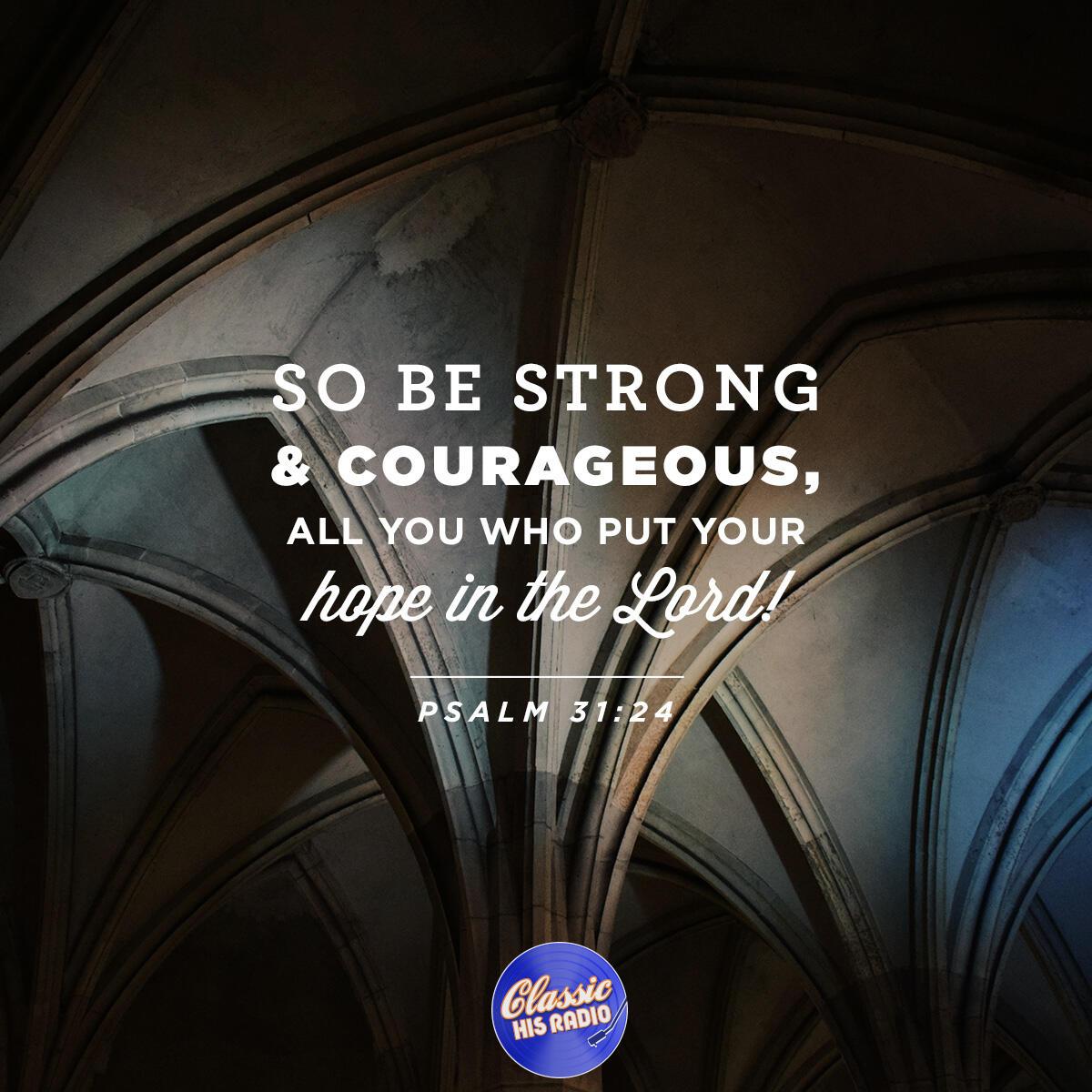 Psalm 31:24 - Verse of the Day