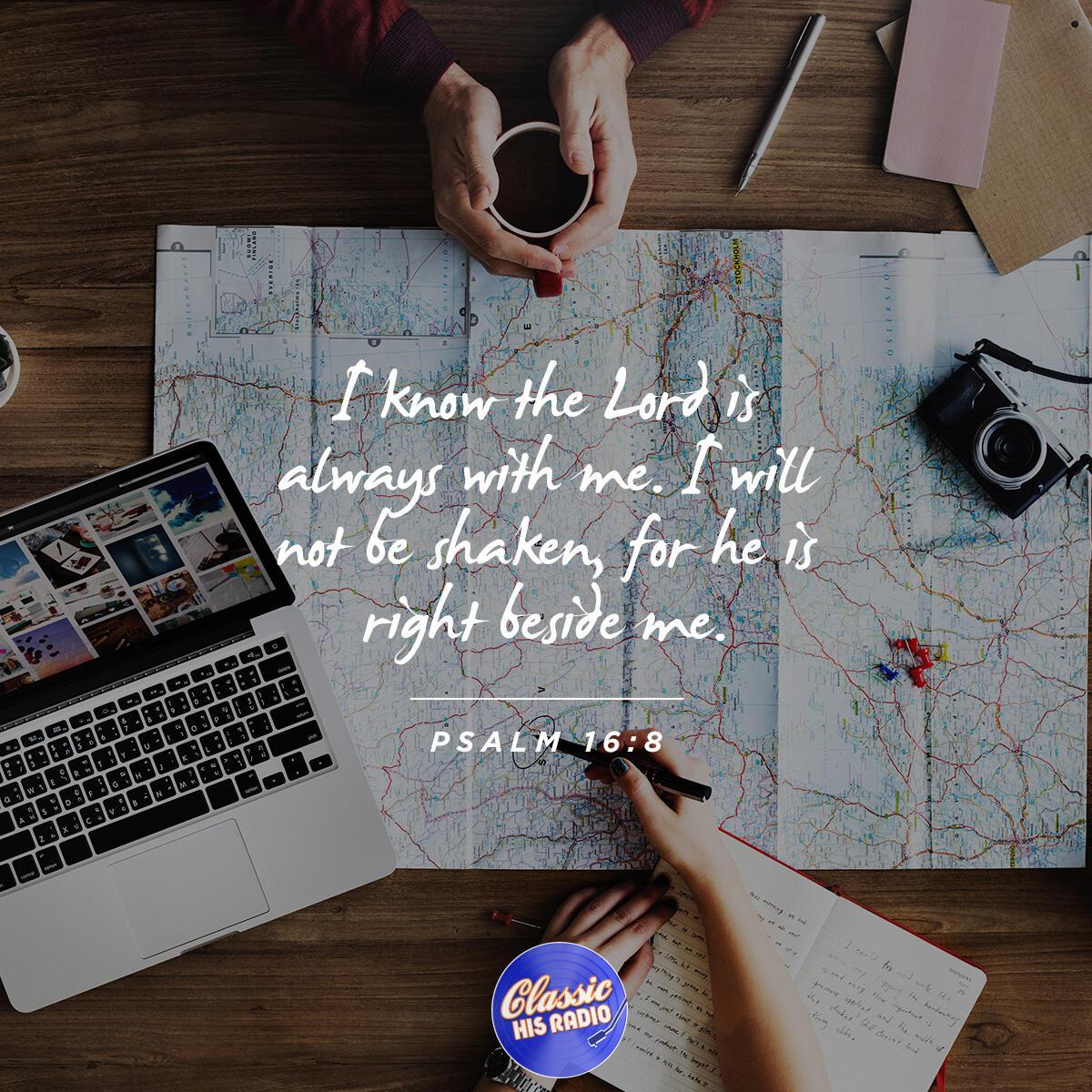 Psalm 16:8 - Verse of the Day