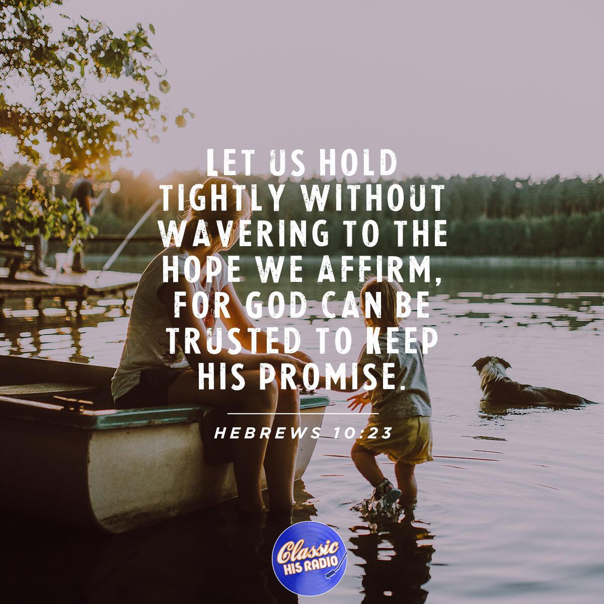 Hebrews 10:23 - Verse of the Day