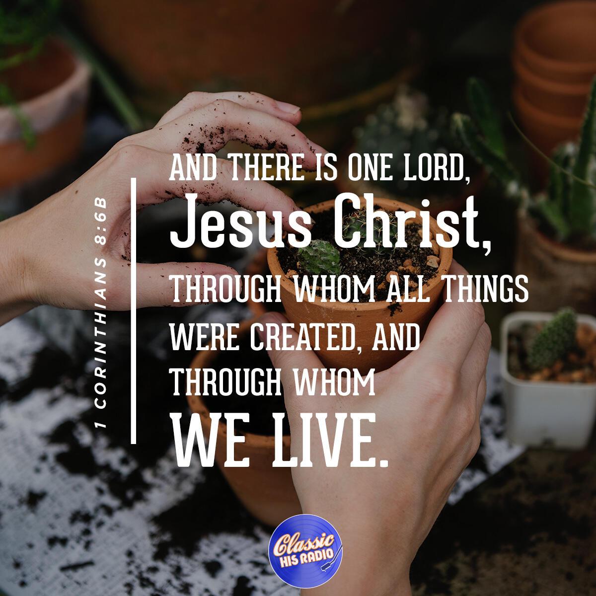 1 Corinthians 8:6b - Verse of the Day
