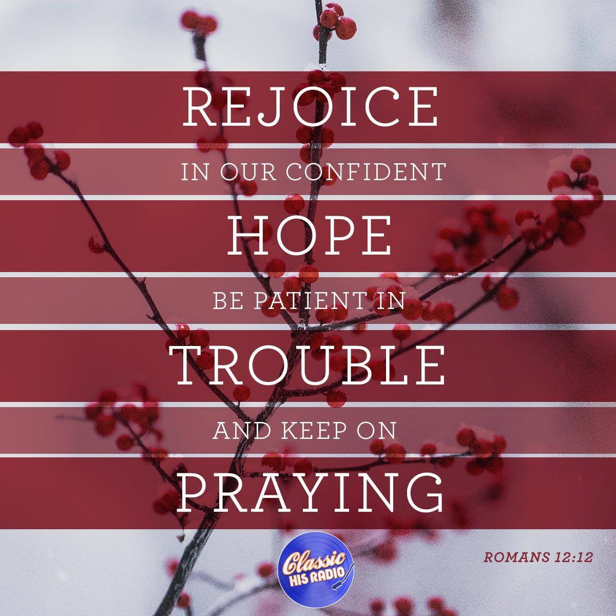 Romans 12:12 - Verse of the Day