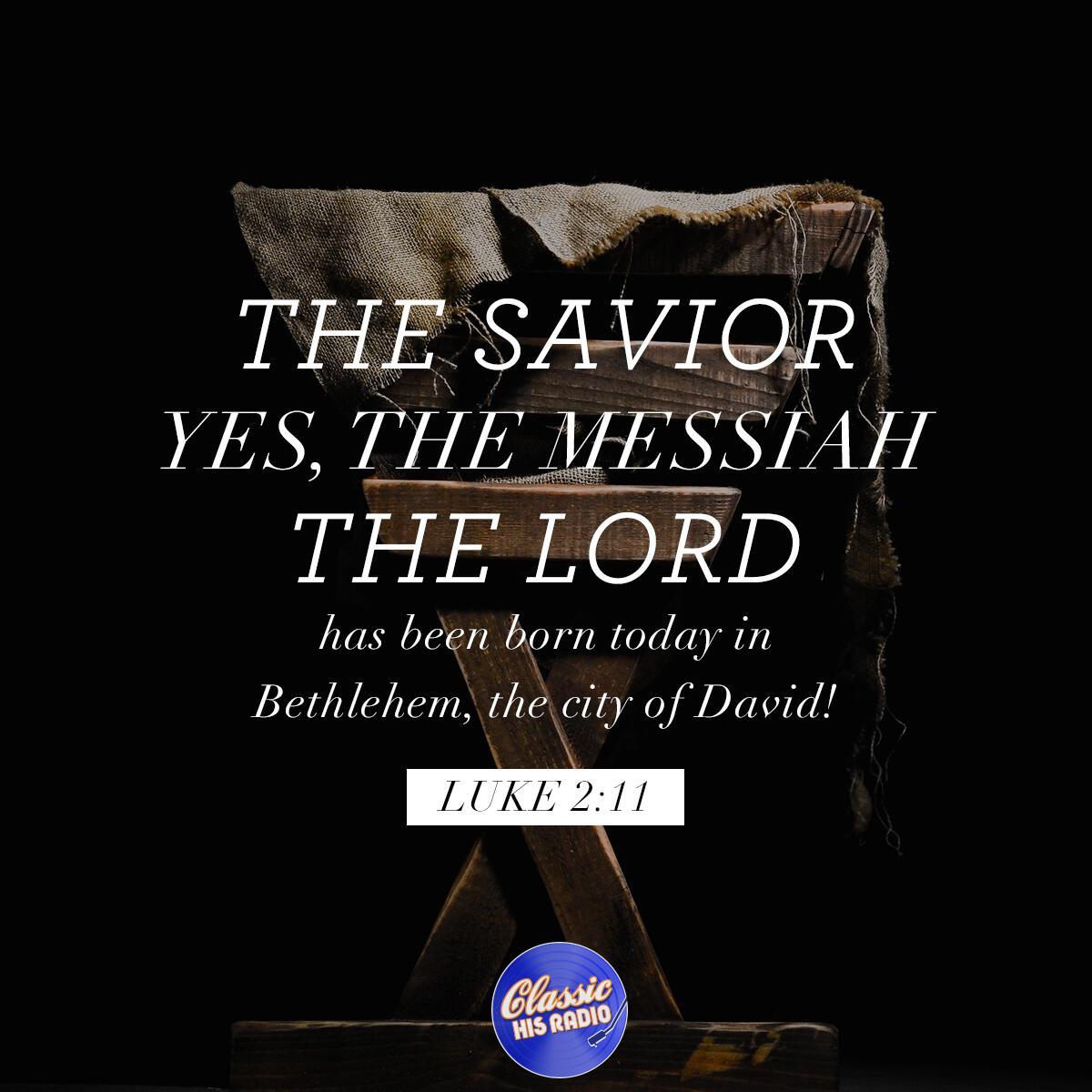 Luke 2:11 - Verse of the Day