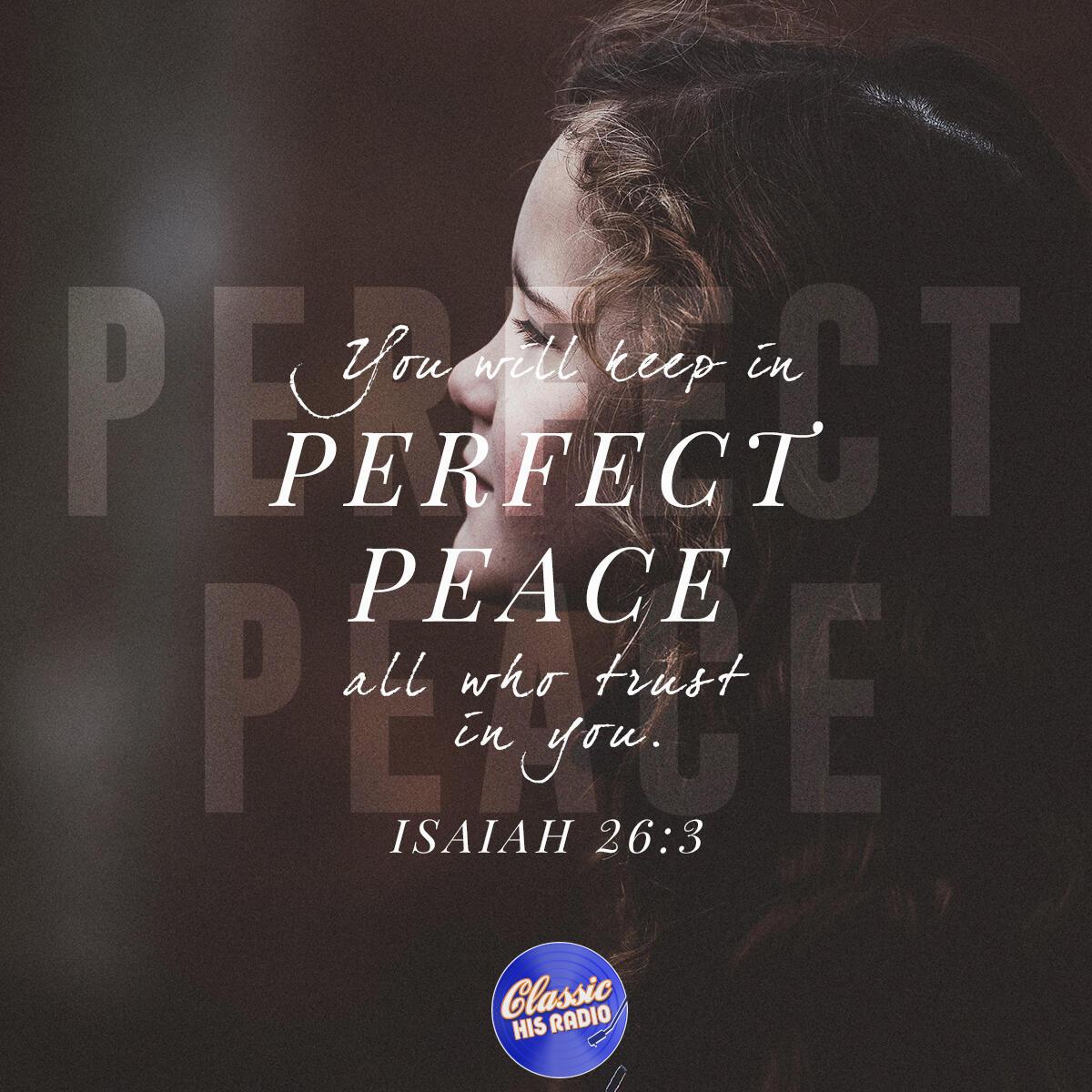 Isaiah 26:3 - Verse of the Day