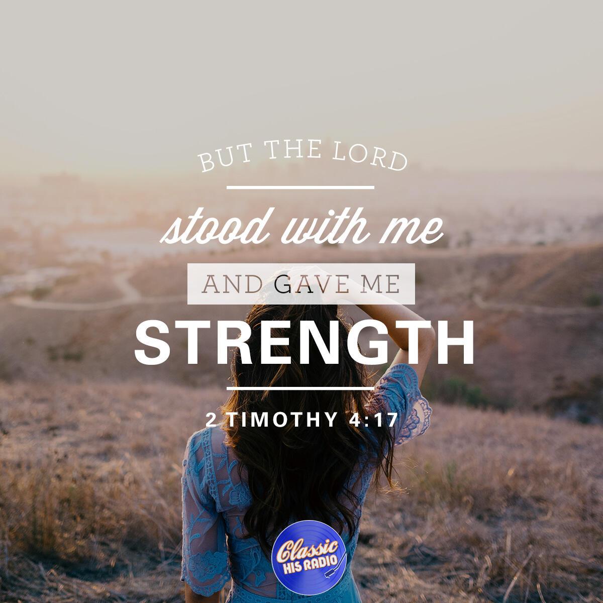 2 Timothy 4:17 - Verse of the Day