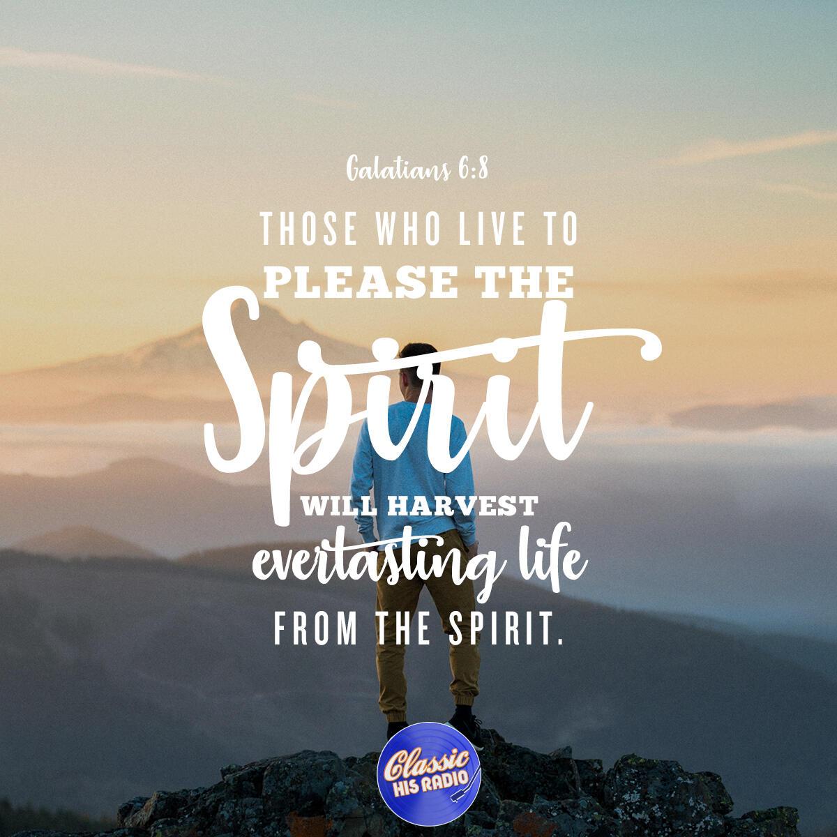 Galatians 6:8 - Verse of the Day