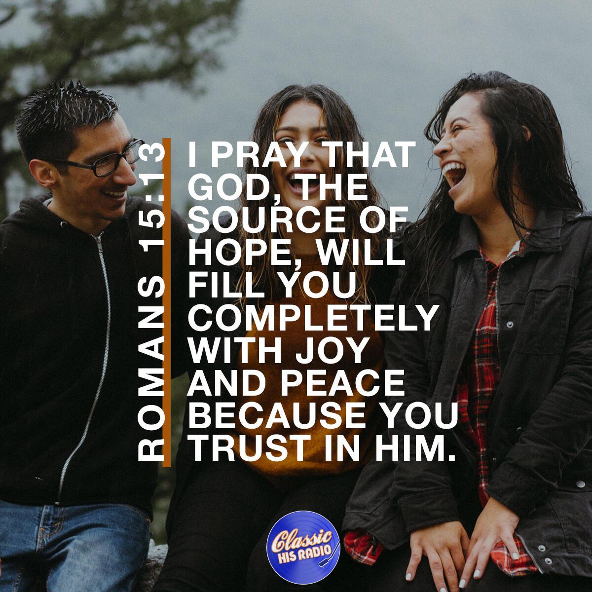 Romans 15:13 - Verse of the Day