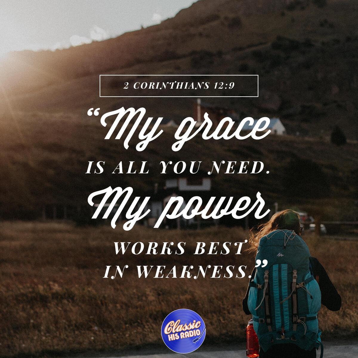 2 Corinthians 12:9 - Verse of the Day