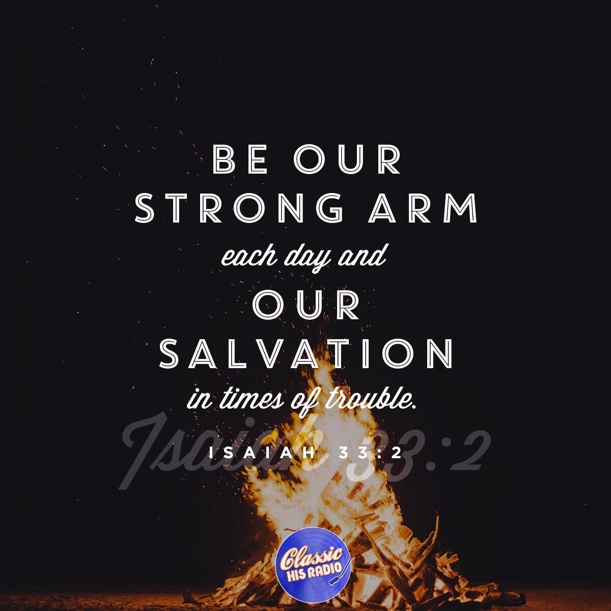 Isaiah 33:2 - Verse of the Day