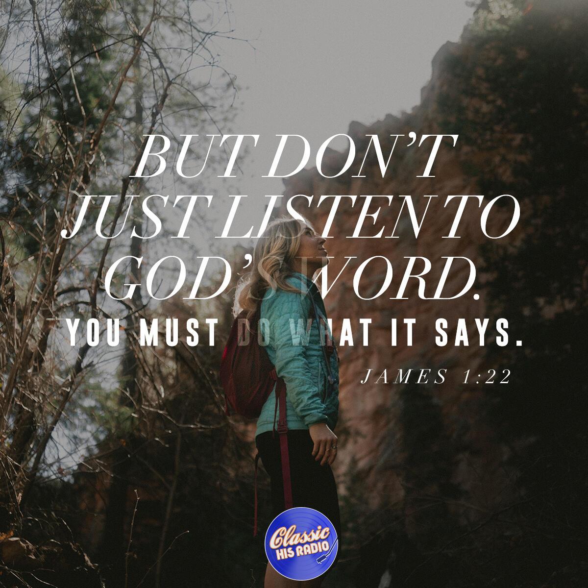 James 1:22 - Verse of the Day
