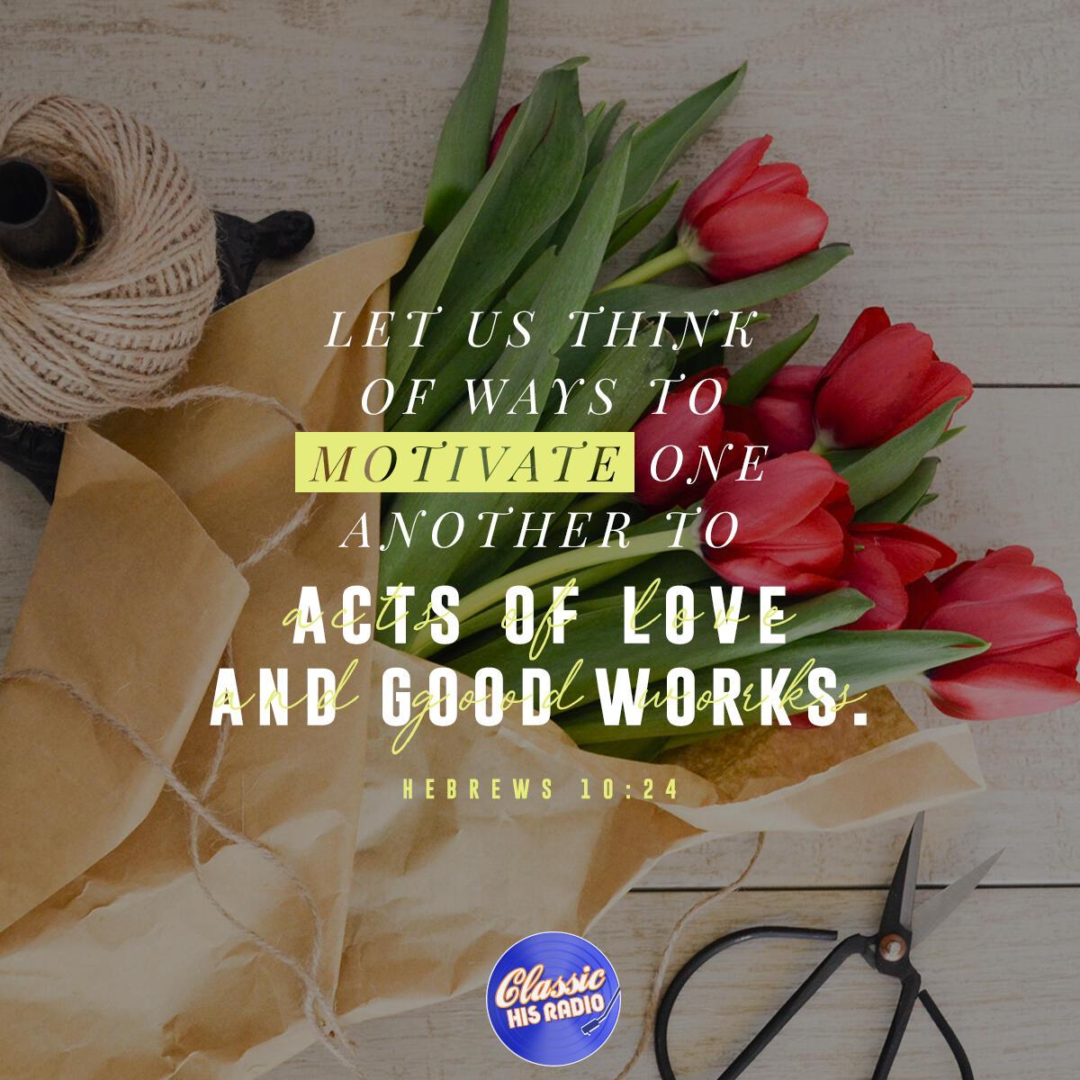 Hebrews 10:24 - Verse of the Day