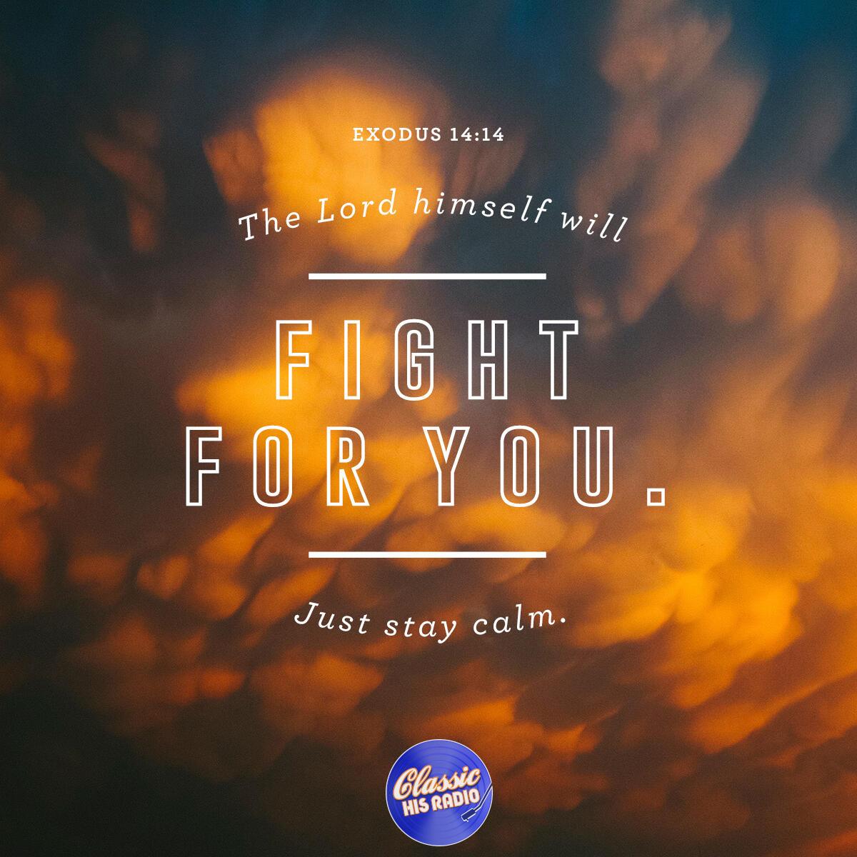 Exodus 14:14 - Verse of the Day