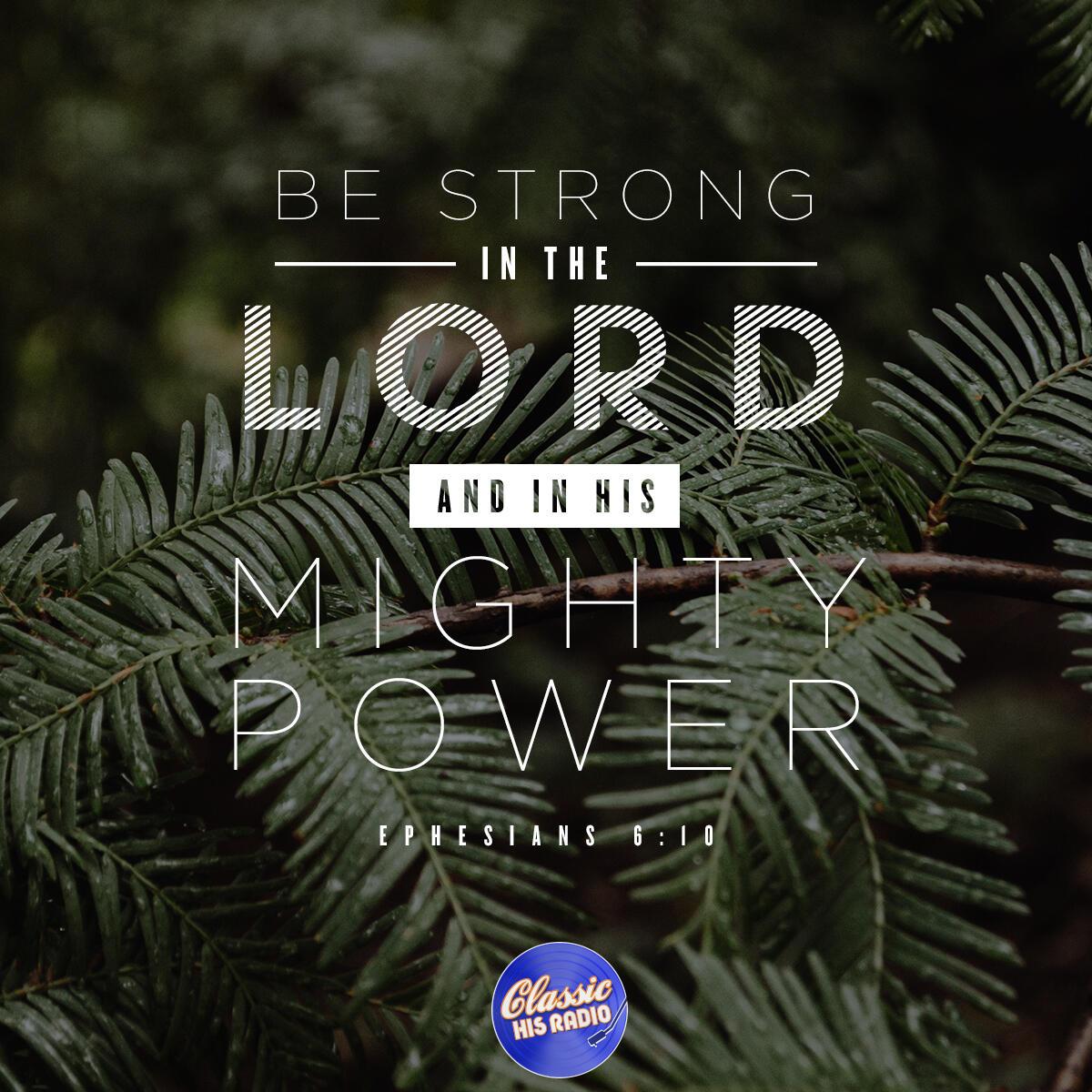 Ephesians 6:10 - Verse of the Day
