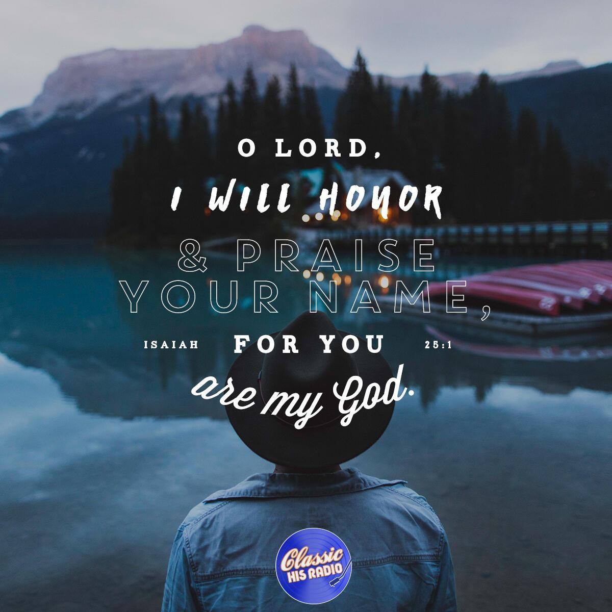 Isaiah 25:1 - Verse of the Day