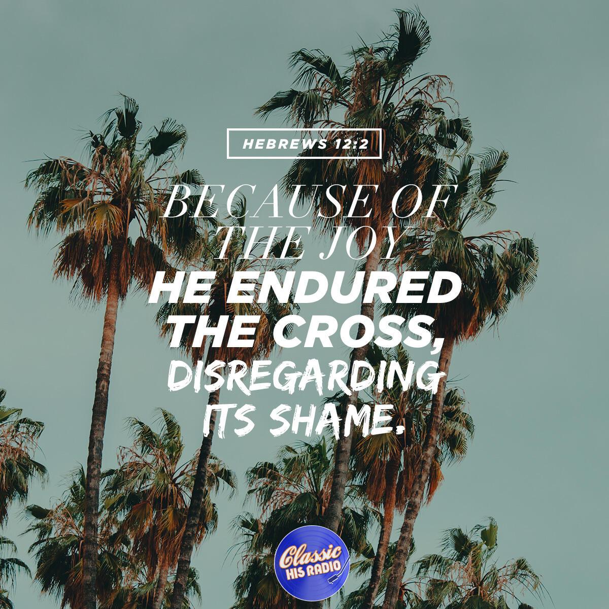 Hebrews 12:2 - Verse of the Day