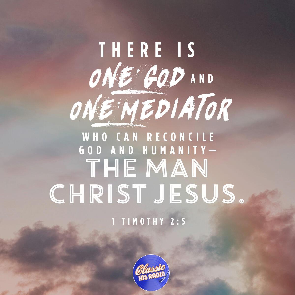 1 Timothy 2:5 - Verse of the Day