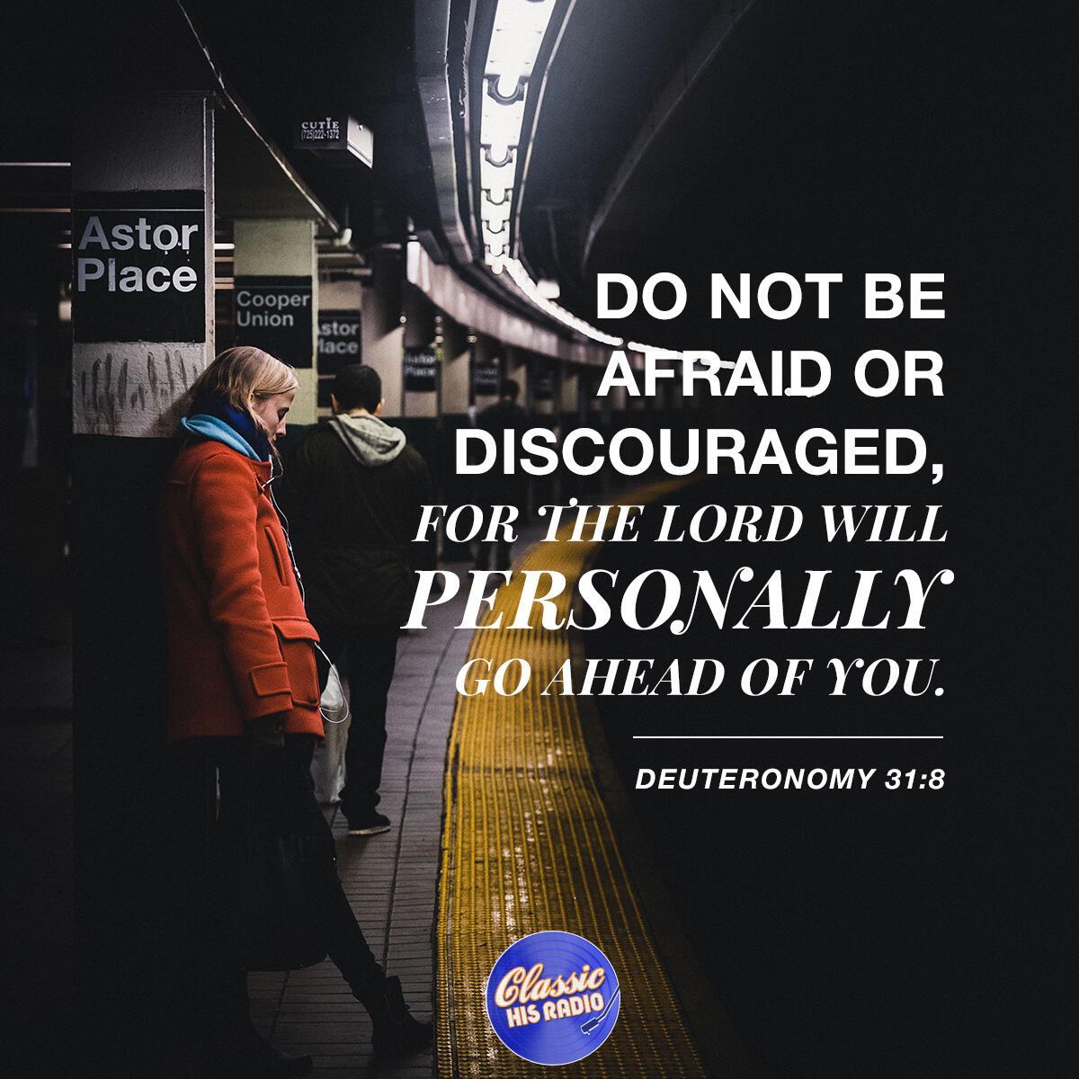 Deuteronomy 31:8 - Verse of the Day