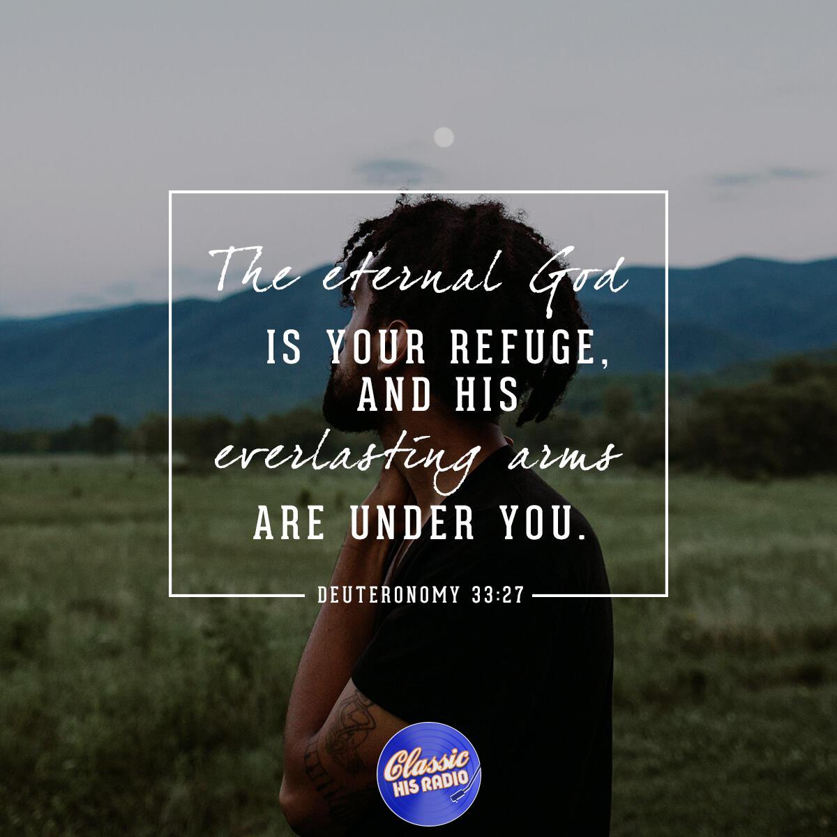 Deuteronomy 33:27 - Verse of the Day