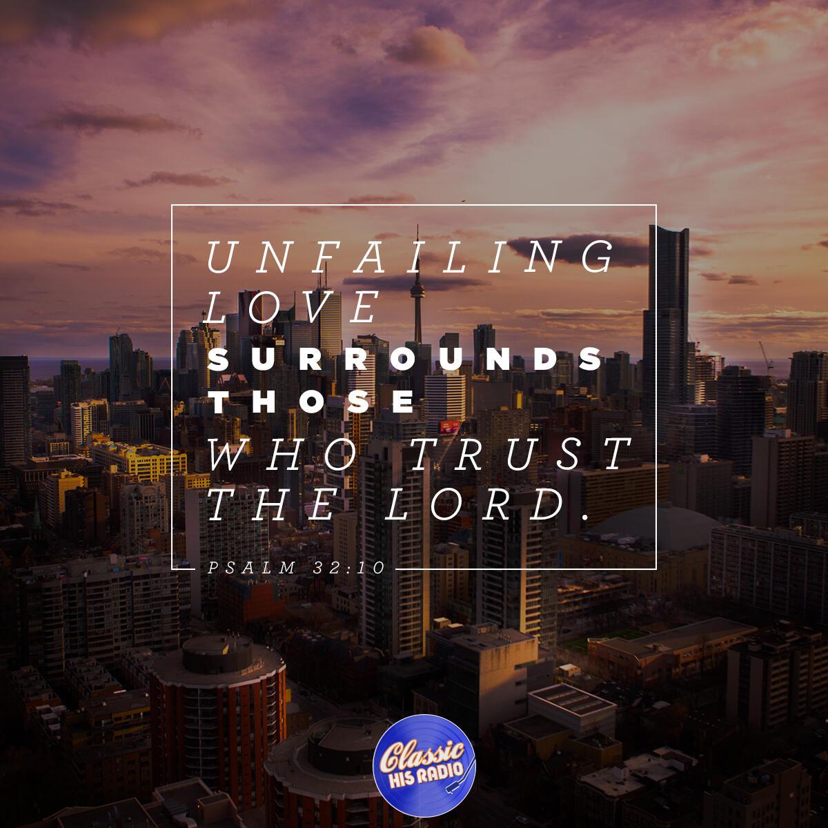 Psalm 32:10 - Verse of the Day
